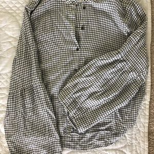 Madewell bell sleeve button down